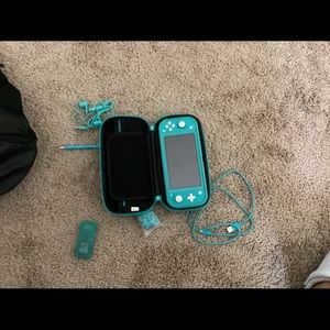 Nintendo Switch Lite & accessories ~ Turquoise